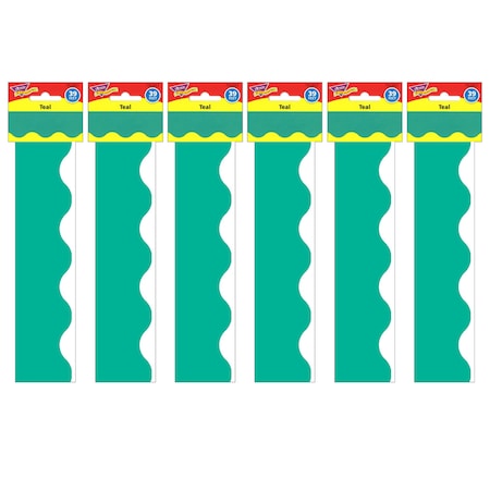 Teal Terrific Trimmers®, 39 Feet/Pack, PK6